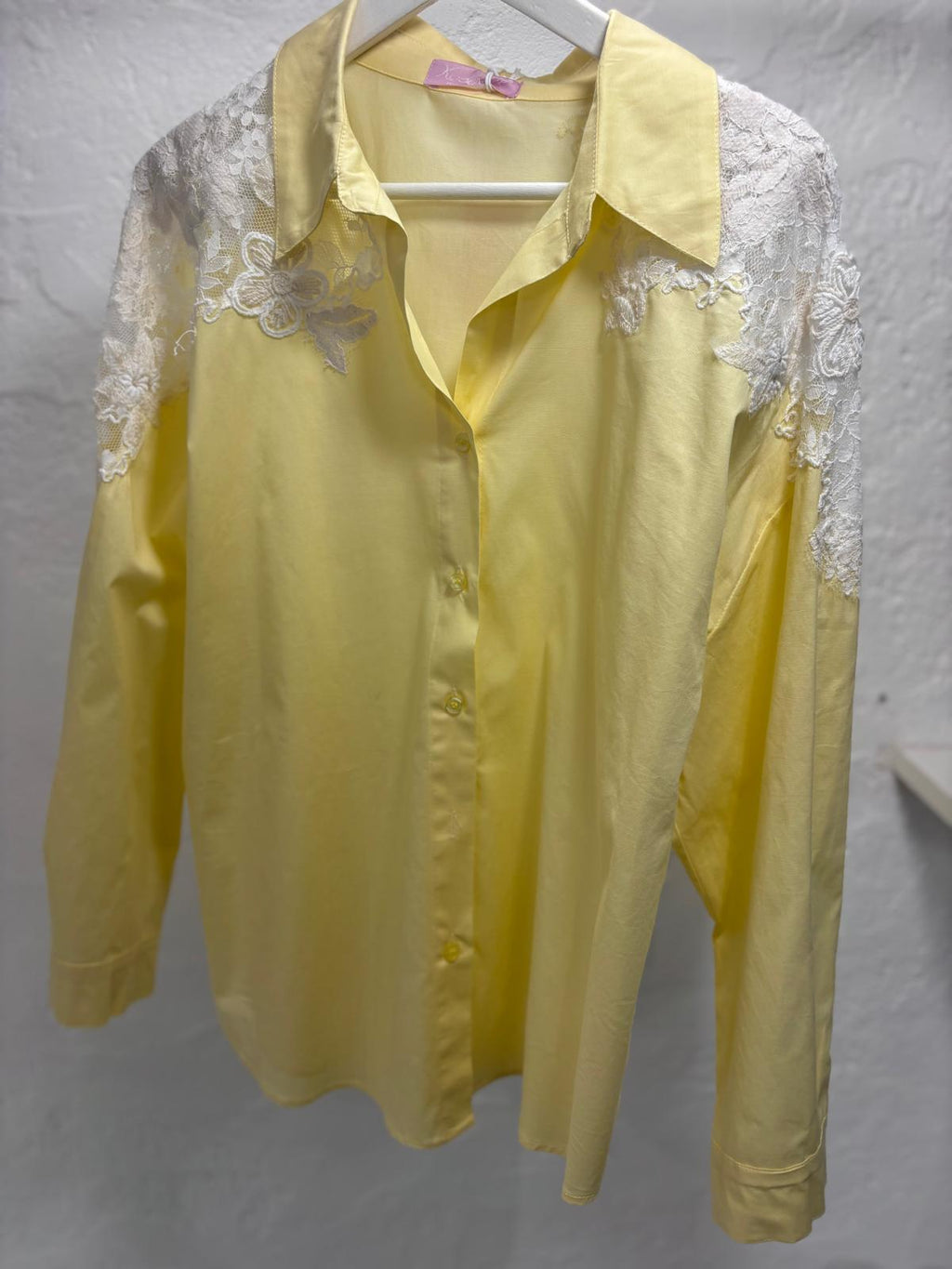 Camicia con pizzo