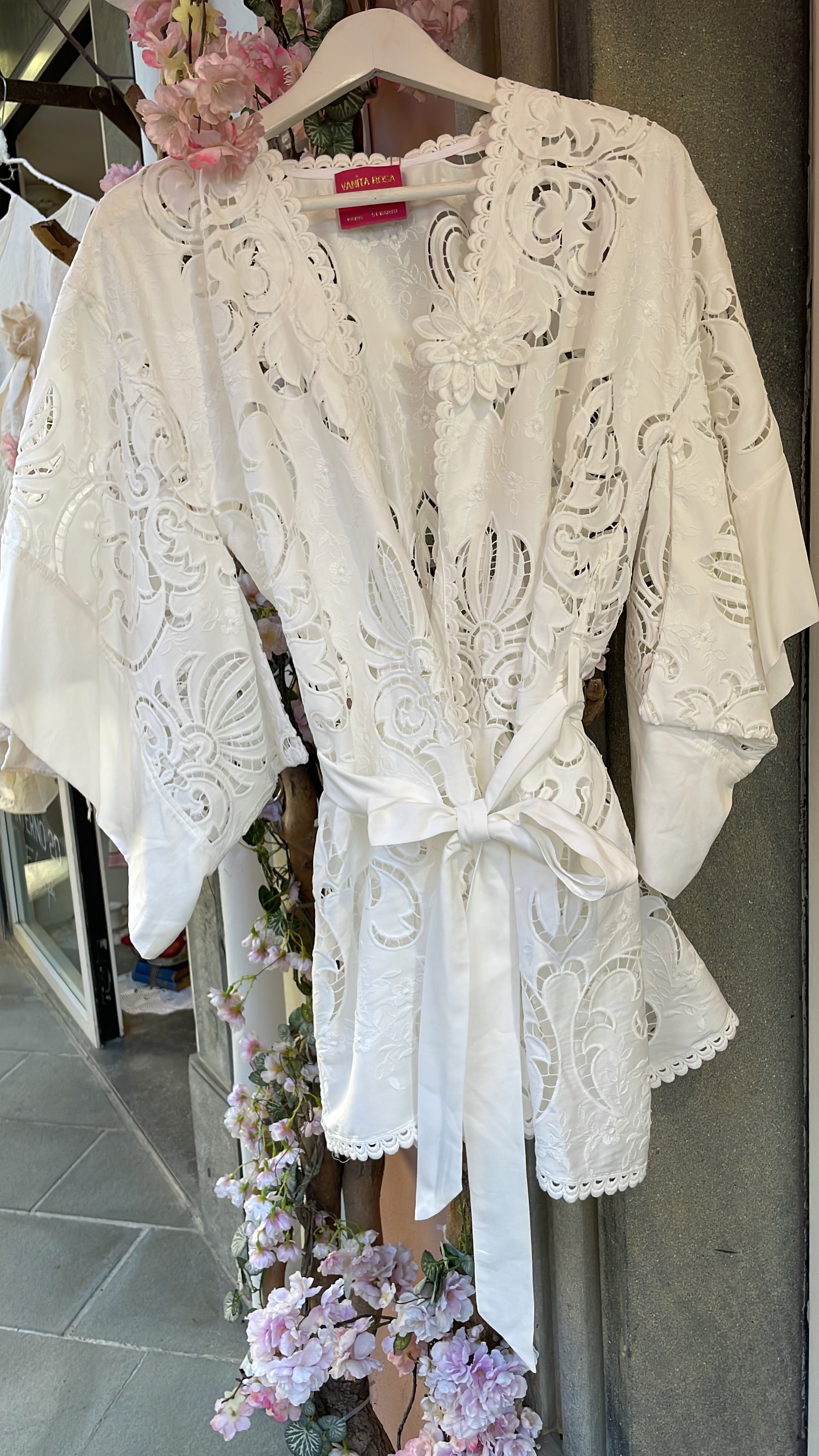 Kimono in pizzo