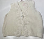 Gilet con pizzo