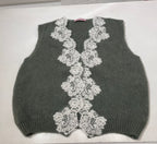 Gilet con pizzo