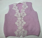 Gilet con pizzo