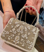 Borsa Perline con manico