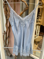 Canotta seta con pizzo