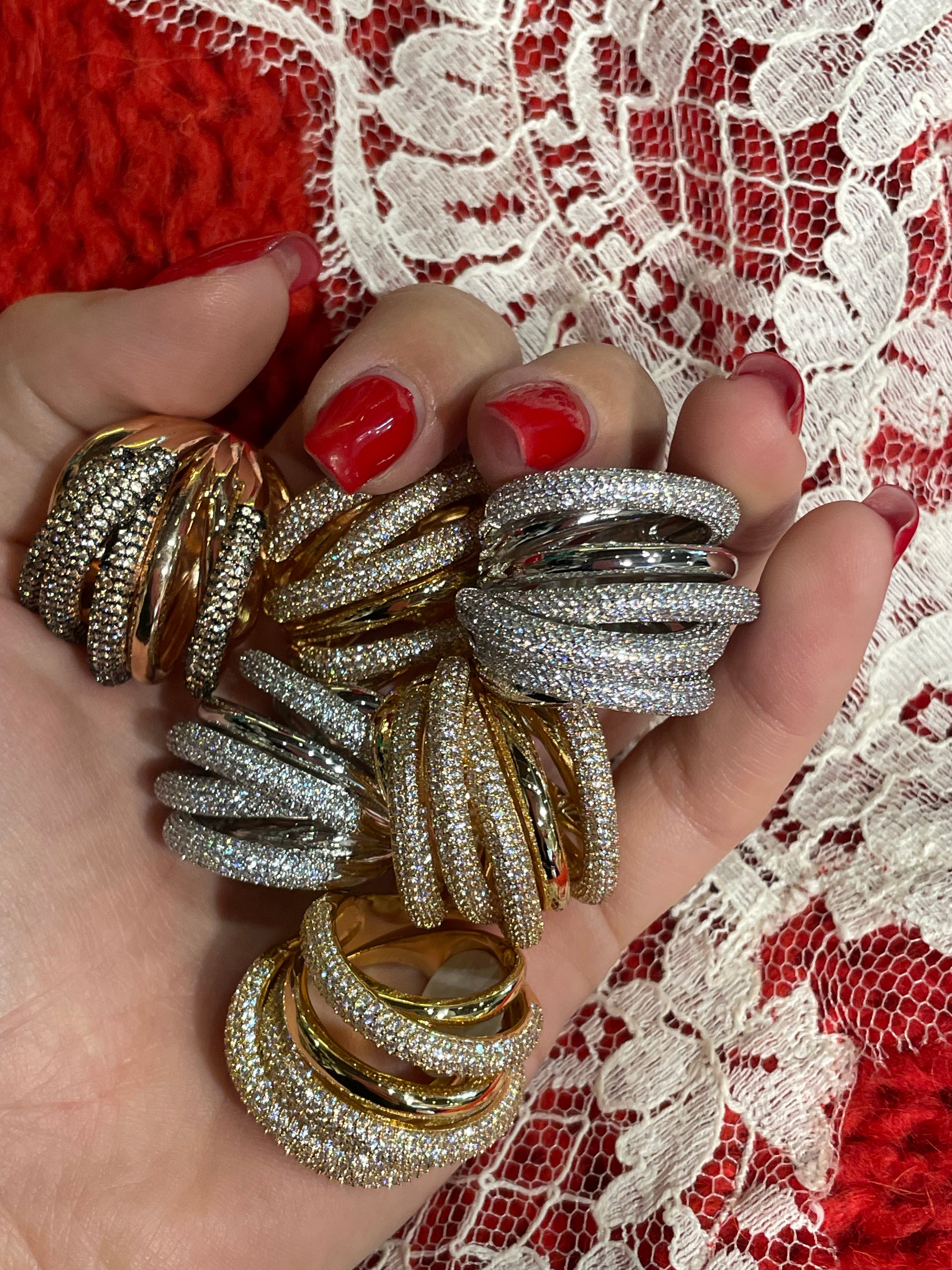 Anelli swarovski