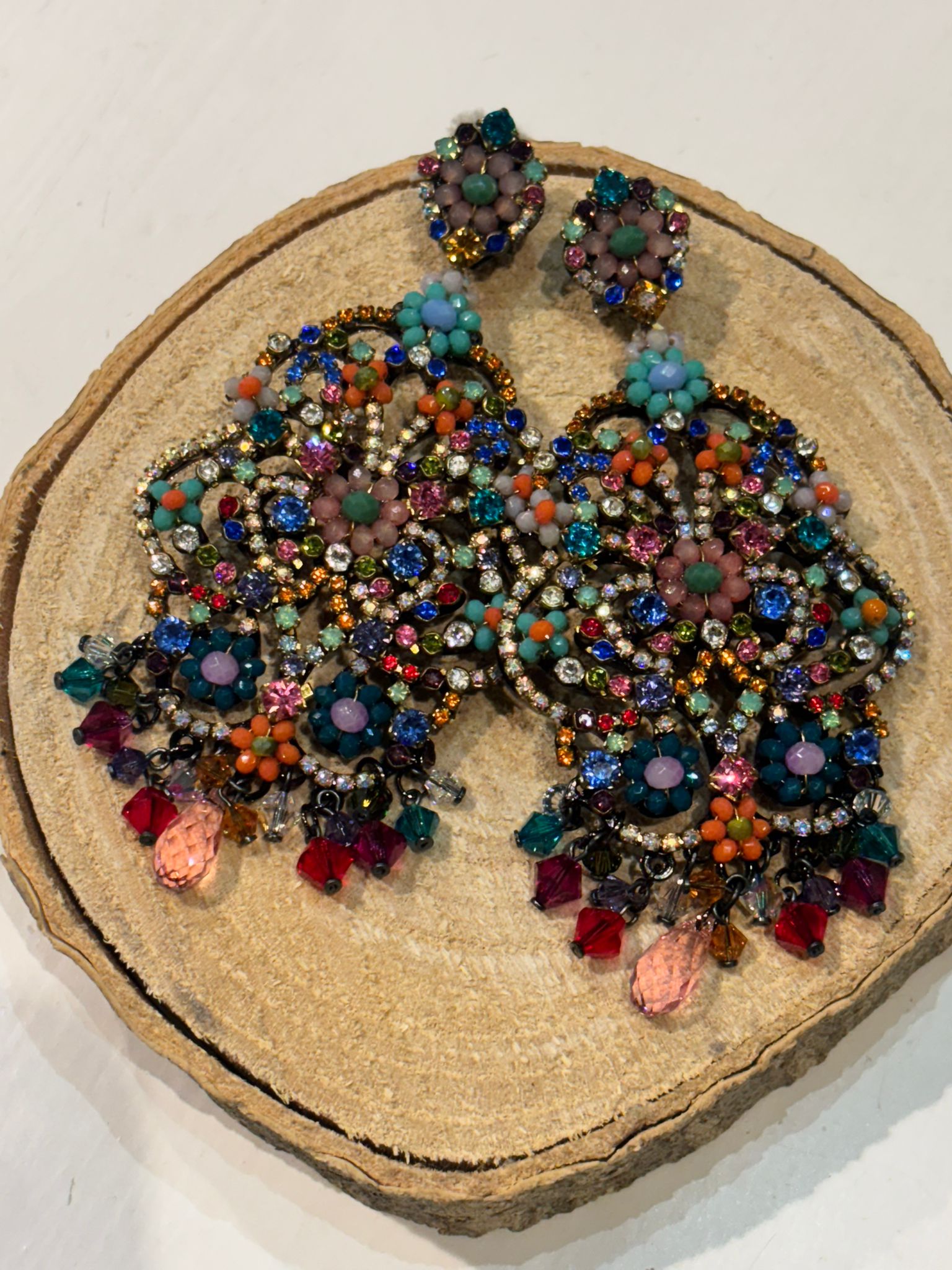 Orecchini Swarovski multicolor