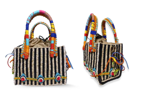 Borsa a righe