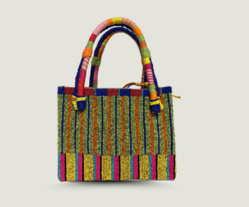 Borsa a righe