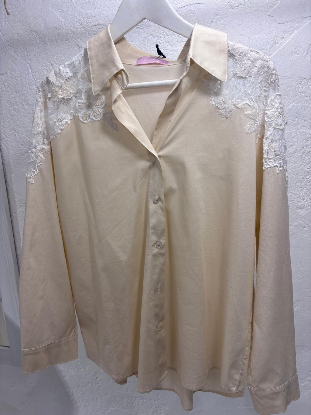 Camicia con pizzo