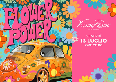 It's Flower Party time da Kose Rose a Forte Dei Marmi